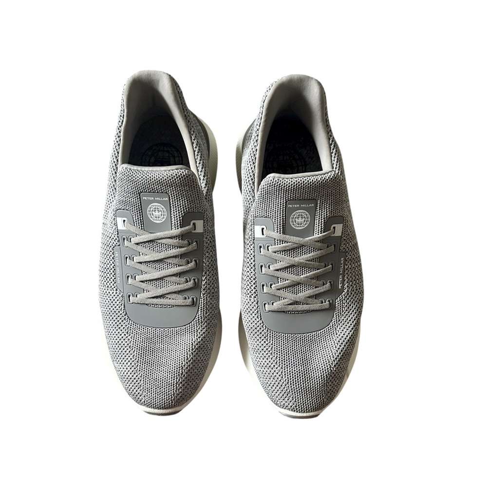 PETER MILLAR APOLLO HYPERLIGHT WOMENS GRAY SLIPON CROWN SPORT SNEAKER SHOES 9.5